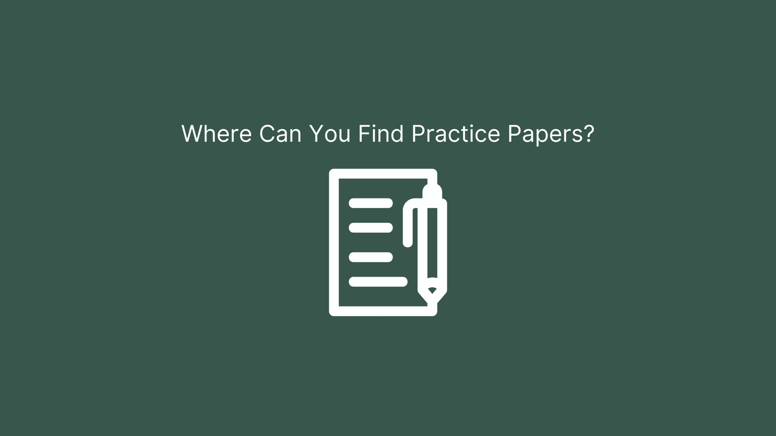 Where can you find practice papers for Language Paper One? Green blog banner.